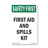 First Aid And Spills Kit