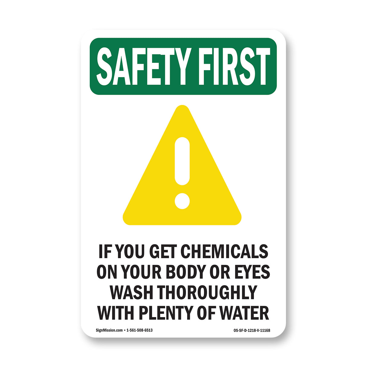 If You Get Chemicals On Your Body Eyes