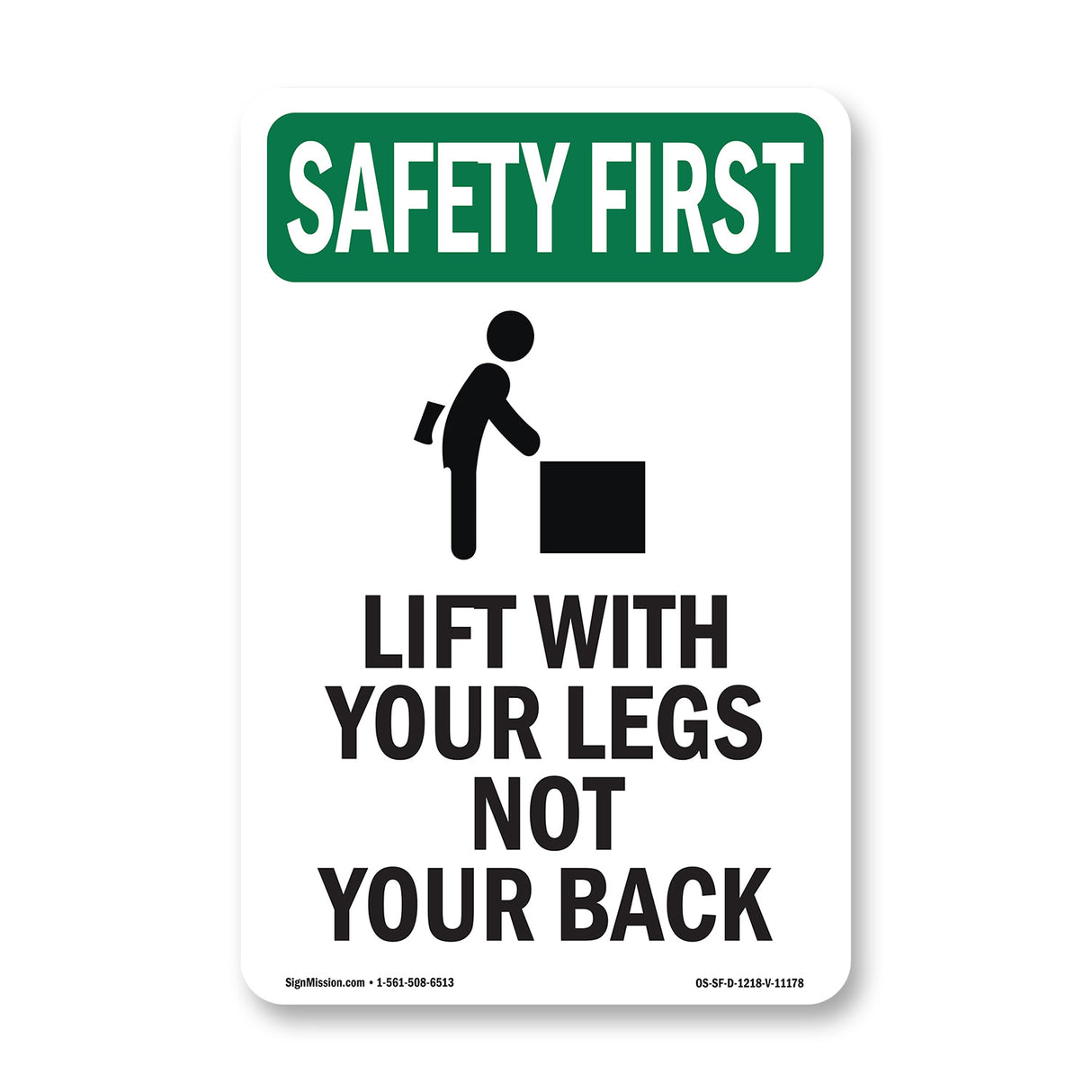 Lift With Your Legs Not Your Back