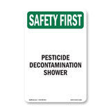Pesticide Decontamination Shower