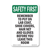 Remember To Put On Lab Coat, Shoe