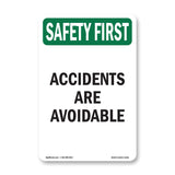 Accidents Are Avoidable
