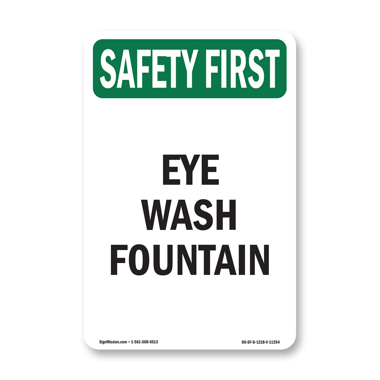 Eye Wash Fountain