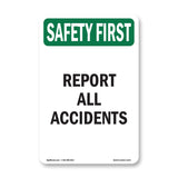 Report All Accidents Spanish
