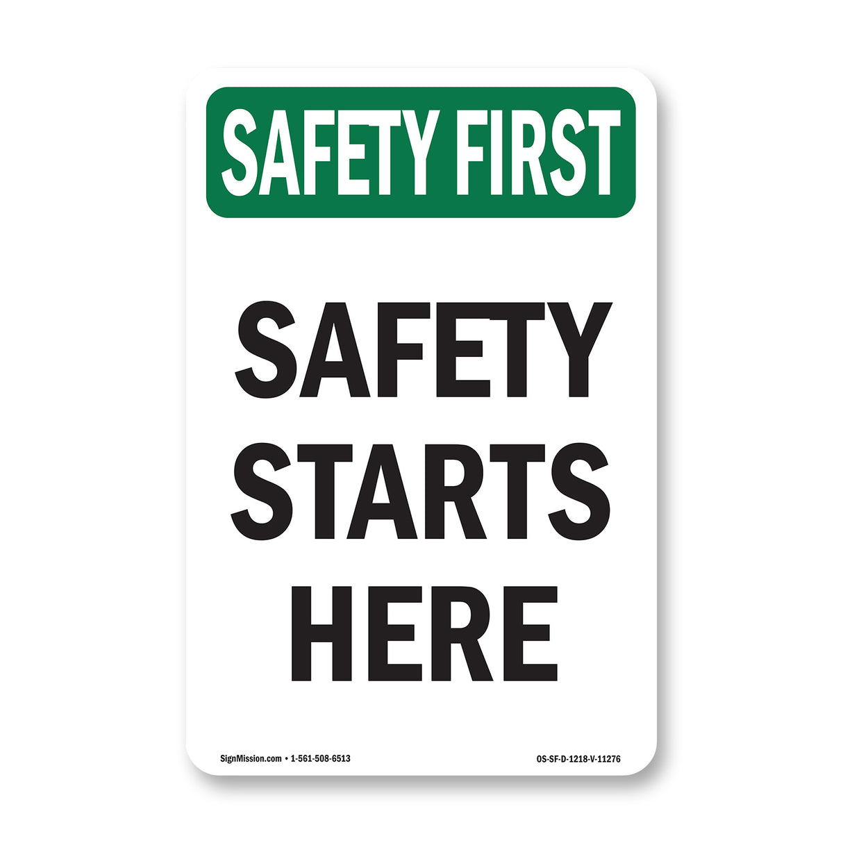 Safety Starts Here
