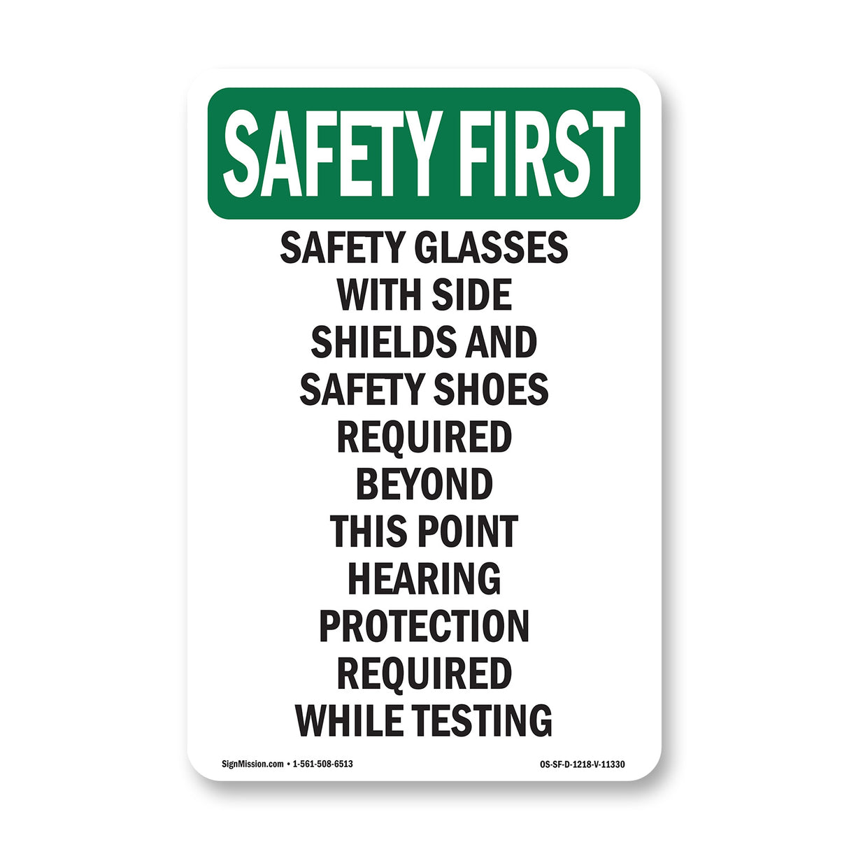 Safety Glasses With Side Shields And Safety