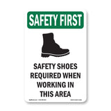 Safety Shoes Required When Working With Symbol