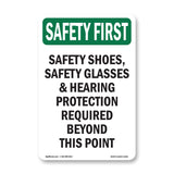 Safety Shoes, Safety Glasses &