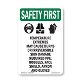 Temperature Extremes May Cause With Symbol