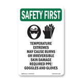 Temperature Extremes May Cause With Symbol