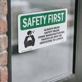 Always Wear Safety Mask Some With Symbol