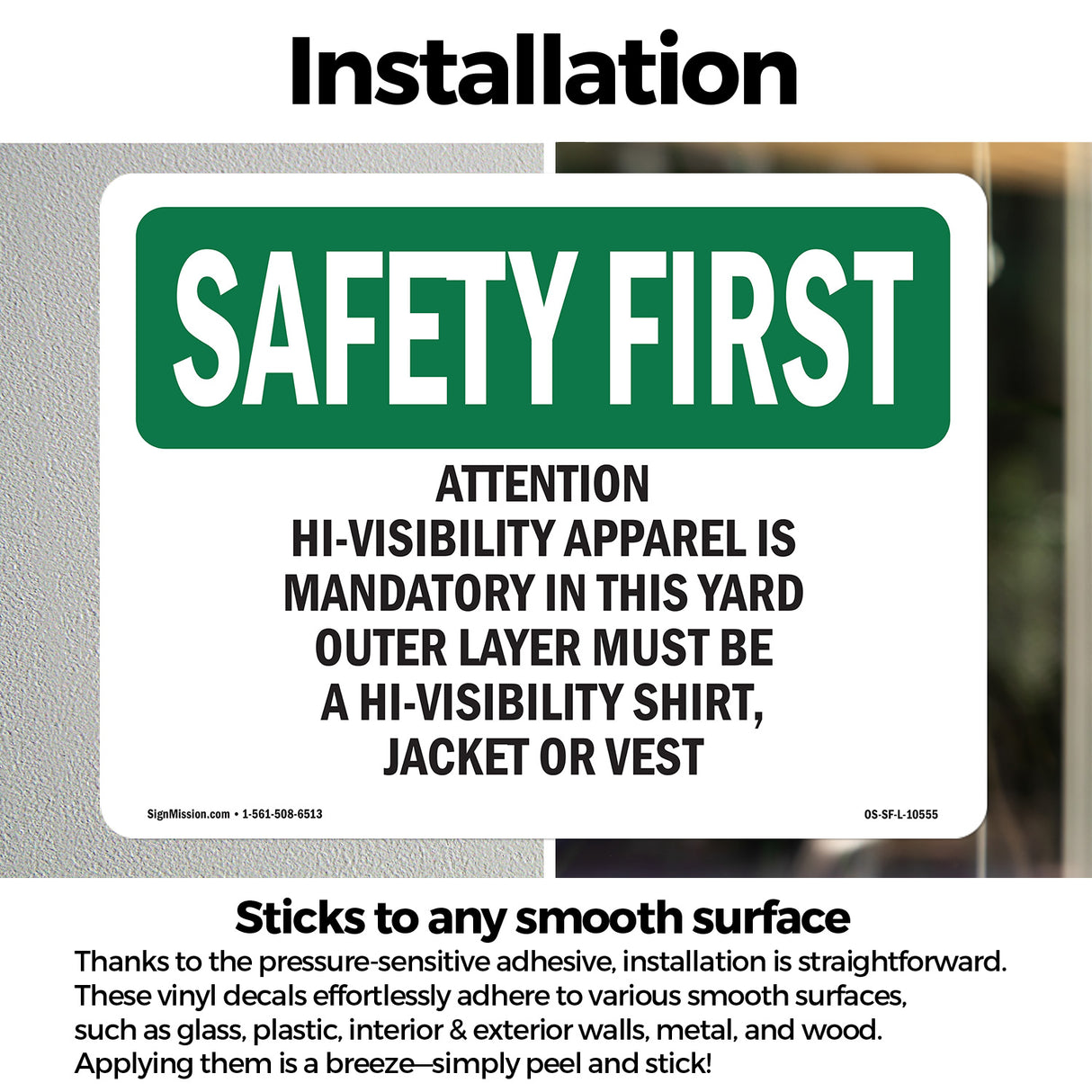 Attention Hi-Visibility Apparel Is Mandatory