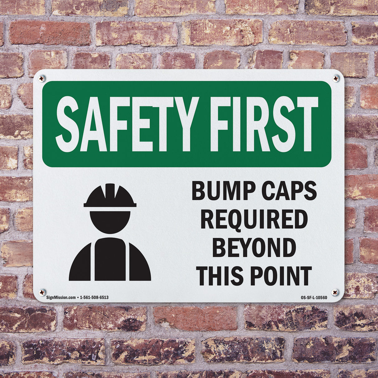 Bump Caps Required Beyond This Point With Symbol