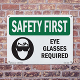 Eye Glasses Required With Symbol