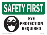 Eye Protection Required With Symbol