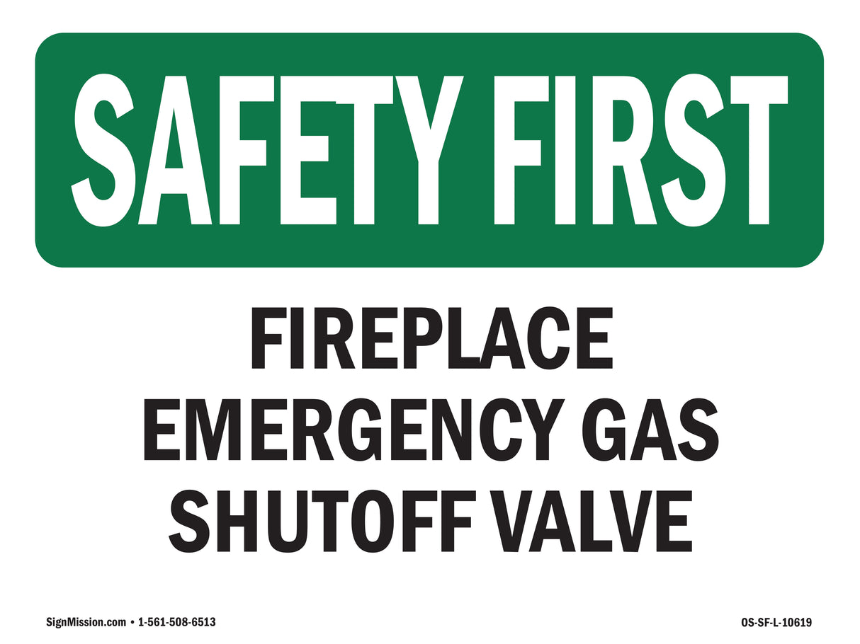 Fireplace Emergency Gas Shutoff Valve