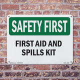 First Aid And Spills Kit