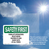 Forklift Operators Must Wear Seatbelts And