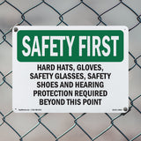Hard Hats, Safety Glasses, Steel Toe Boots