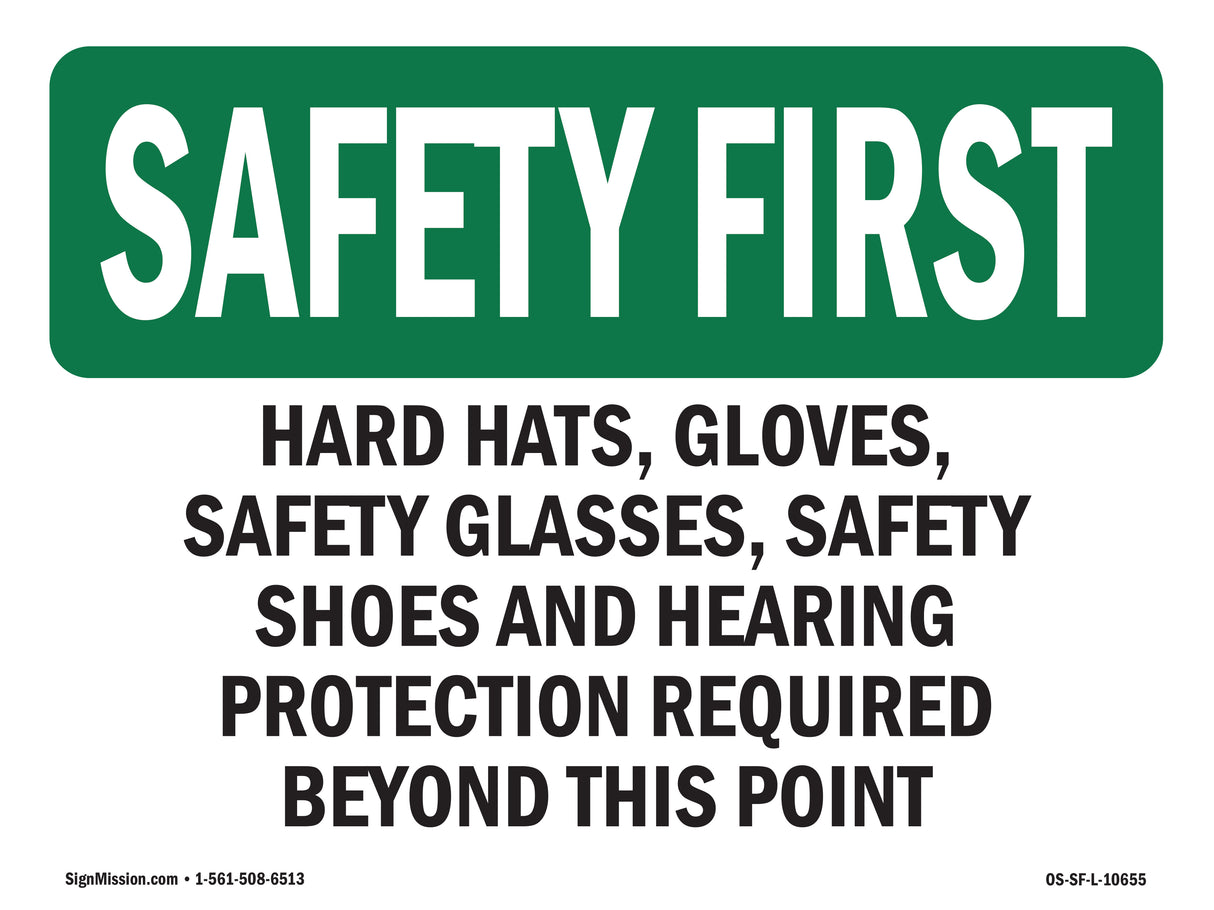 Hard Hats, Safety Glasses, Steel Toe Boots