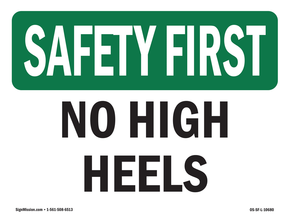 No High Heels