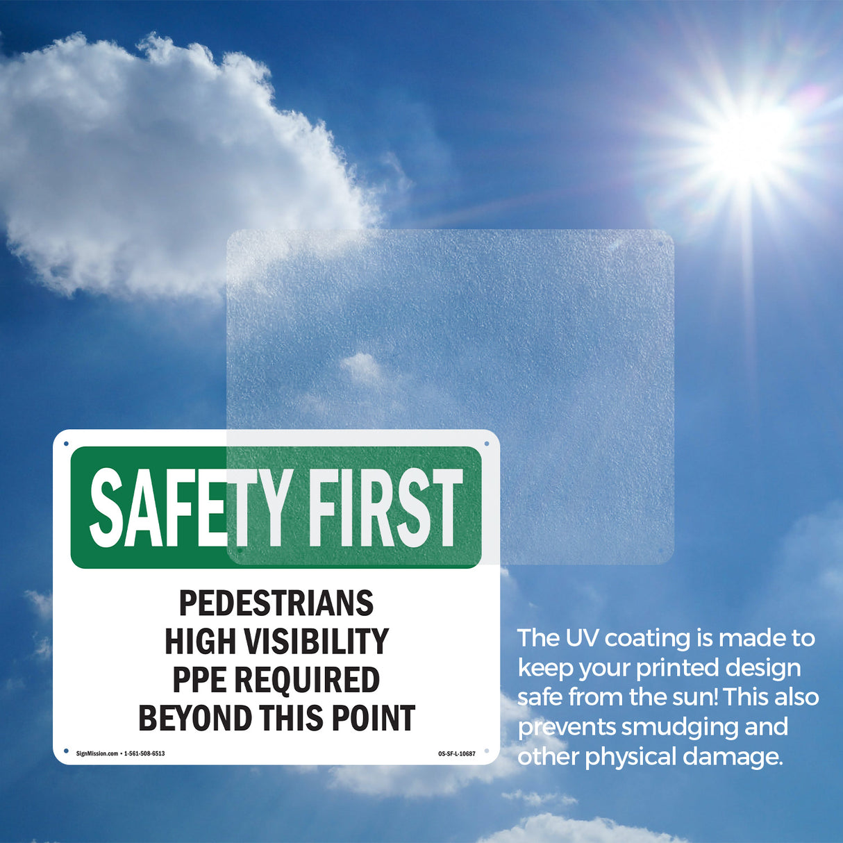 Pedestrians High Visibility PPE Required