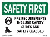 PPE Requirements Include Safety With Symbol
