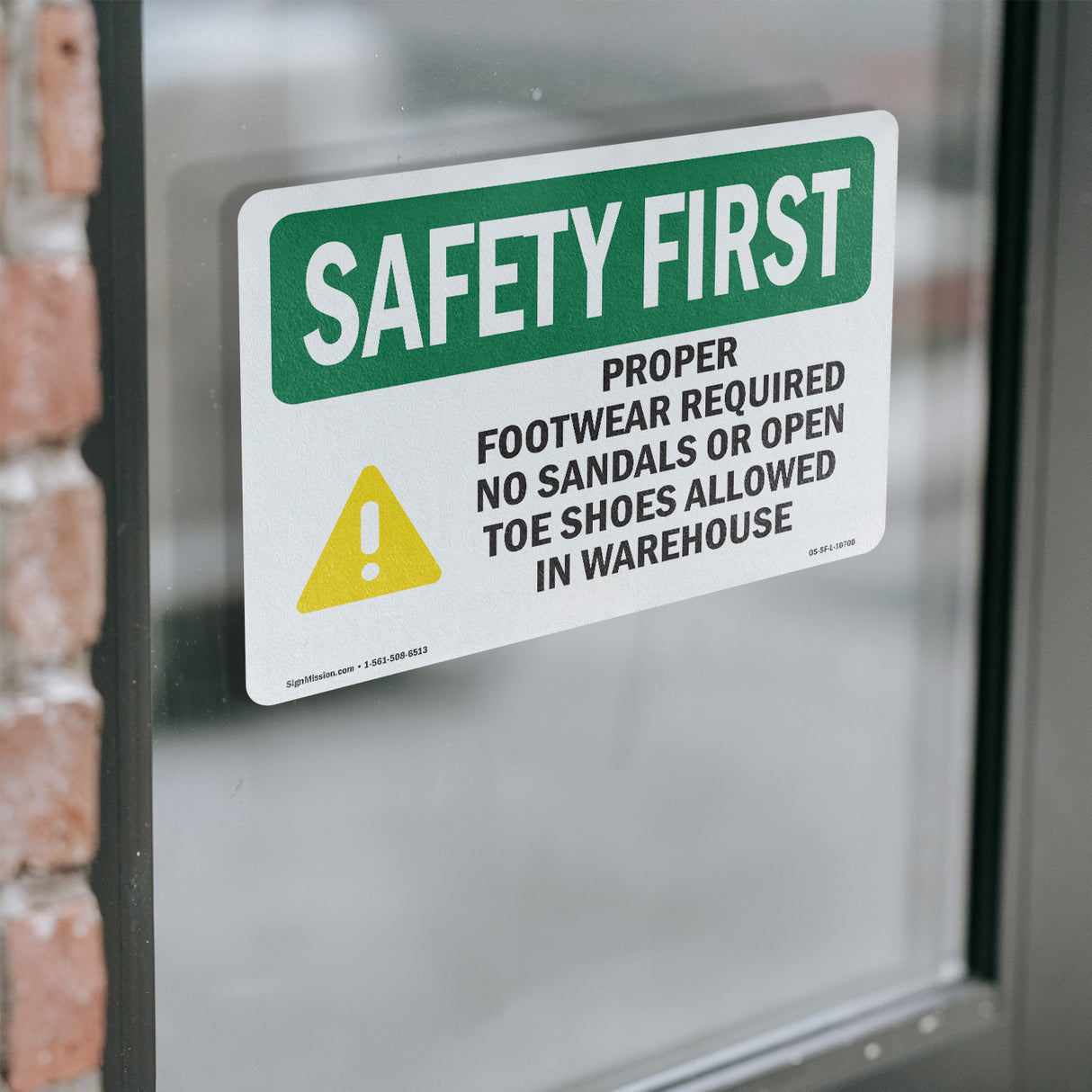 Proper Footwear Required No With Symbol