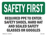 Required PPE To Enter  Safety