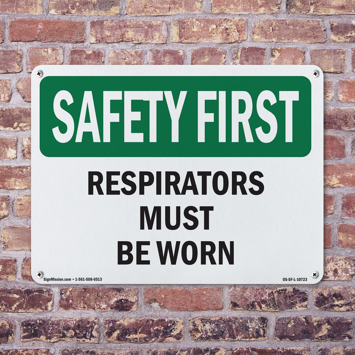 Respirators Must Be Worn