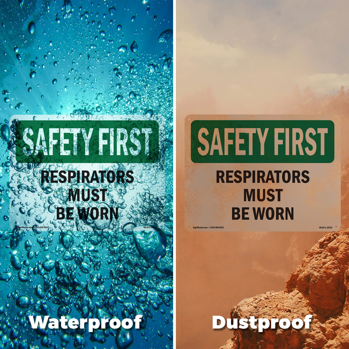 Respirators Must Be Worn