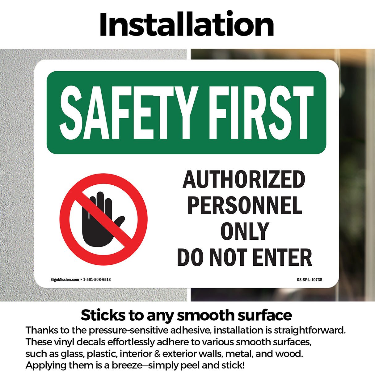 Authorized Personnel With Symbol