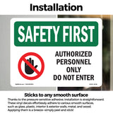 Authorized Personnel With Symbol