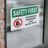 Authorized Personnel With Symbol