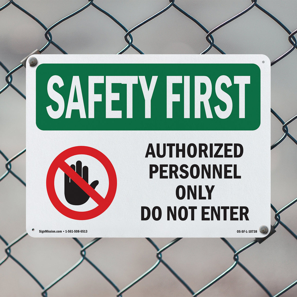 Authorized Personnel With Symbol