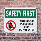 Authorized Personnel With Symbol