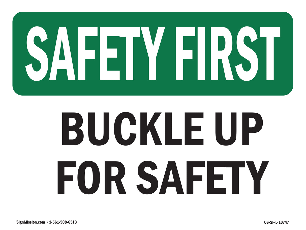 Buckle Up For Safety Bilingual