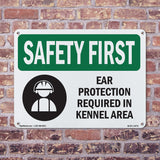 Ear Protection Required In Kennel Area