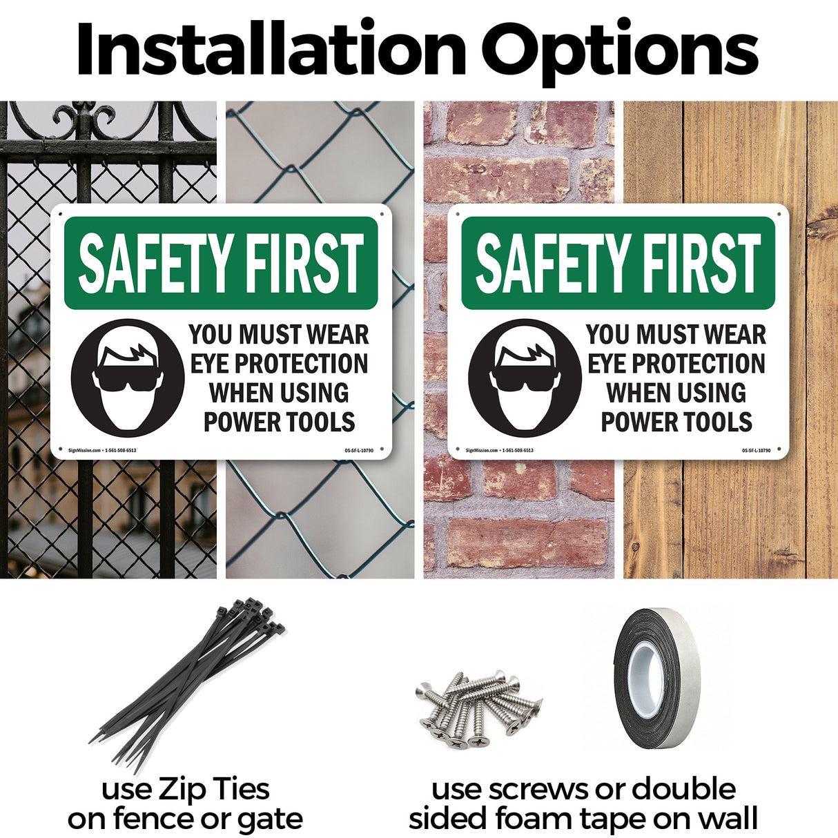 Eye Protection Using Power Tools