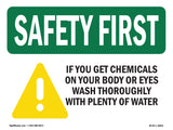 If You Get Chemicals On Your Body Eyes