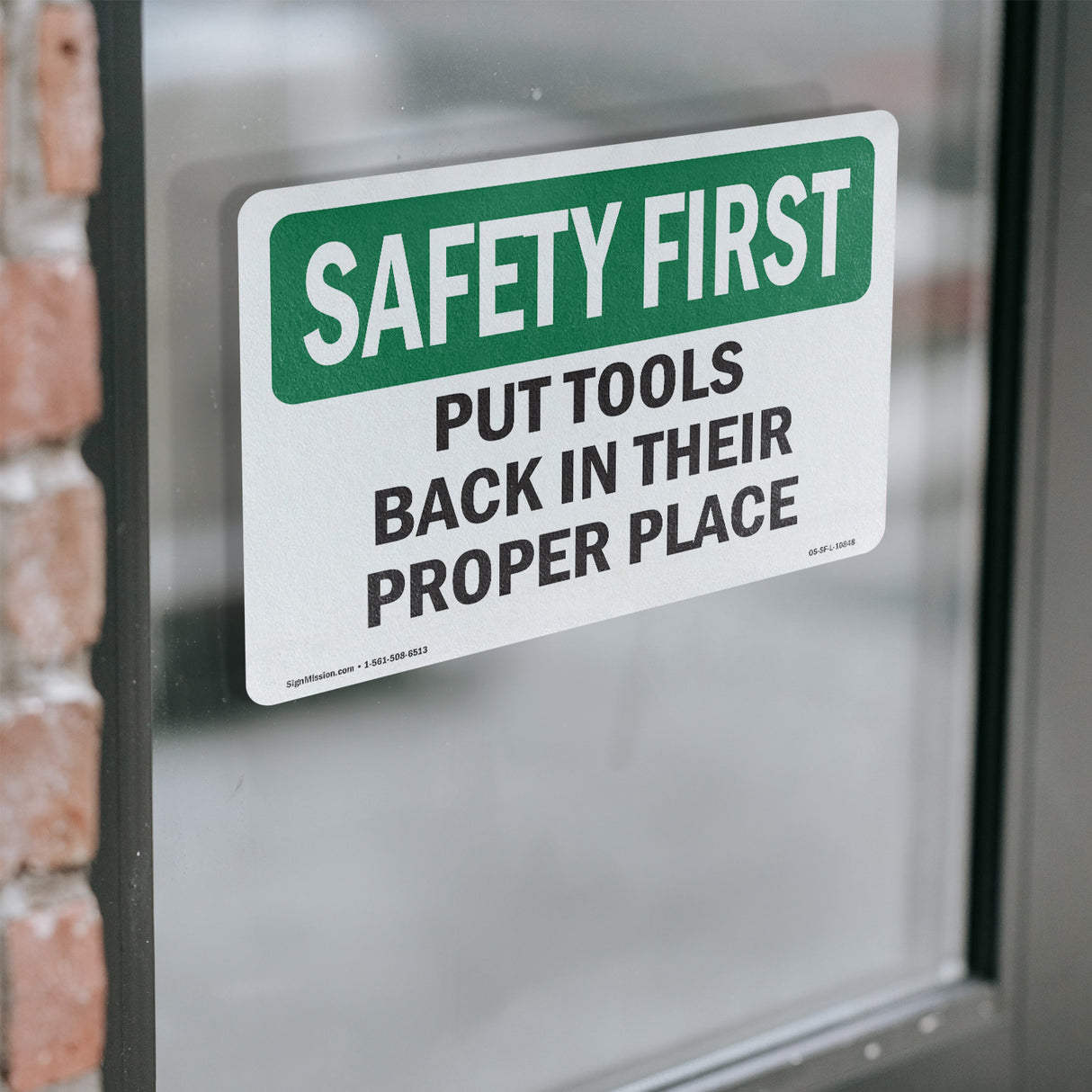 Put Tools Back In Their Proper Place