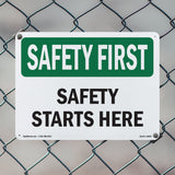 Safety Starts Here