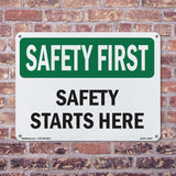 Safety Starts Here