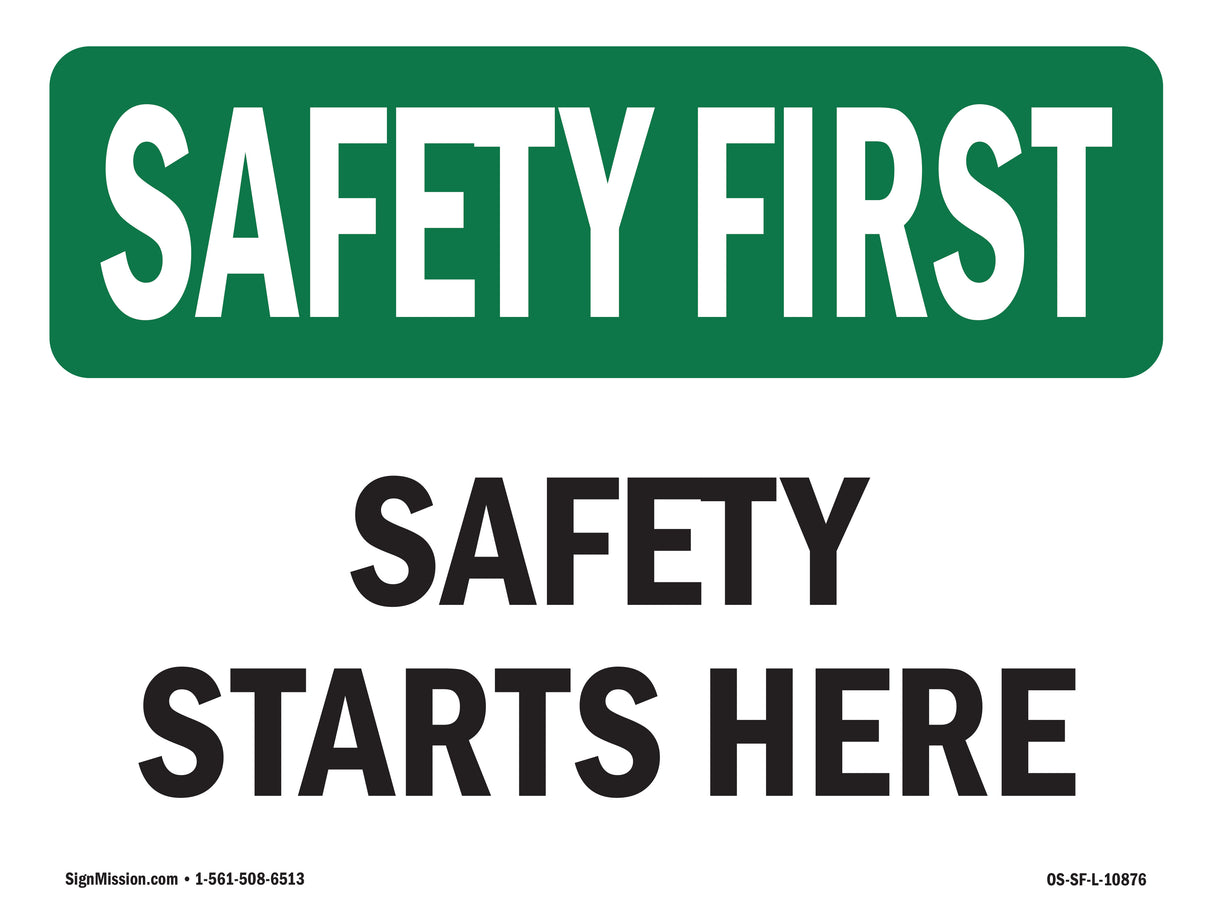 Safety Starts Here
