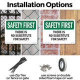 There Is No Substitute For Safety