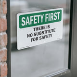 There Is No Substitute For Safety
