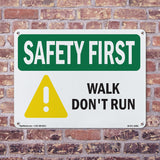 Walk Don't Run