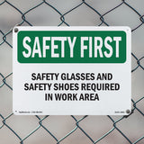 Safety Glasses And Safety Shoes