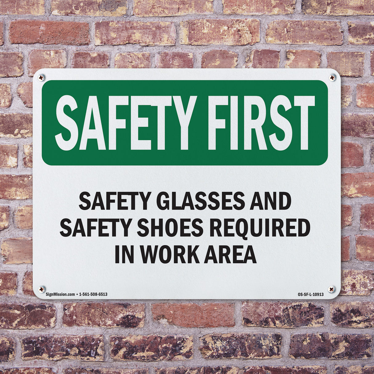 Safety Glasses And Safety Shoes