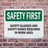 Safety Glasses And Safety Shoes